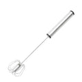 Food Grade Eco-Friendly Semi-Automatic Stainless Steel Egg Beater Durbale for Blending Whisking Dishwasher Safe Easy Use for