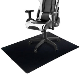 Hot Selling 2025 Black PVC Chair Mat Waterproof Office Chair Protector for Home Textile Use PP Material