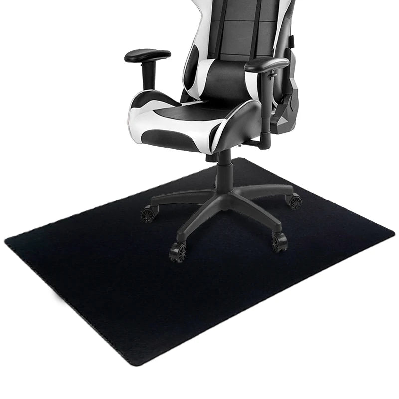 Hot Selling 2025 Black PVC Chair Mat Waterproof Office Chair Protector for Home Textile Use PP Material