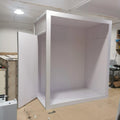 LED Door Photo Booth Cover PVC Backdrop Fashionable Magazine Box Photography Decoration for Graduation Christmas Birthday