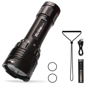 Super Bright 3600lm Waterproof IPX8 Rechargeable Underwater Diving Flashlight Scuba Dive Light