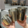 304 Stainless Steel Large Water Cup Children's Anti Fall Cup Thick High Temperature Resistant Milk Cup