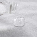 Hotel Supplier Hypoallergenic Pure White Polyester Waterproof Mattress Protector for Adults