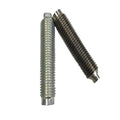 Black Galvanized Carbon Steel Fasteners Stainless Steel Threaded Rod with Hex Head ISO Standard Plain Finish