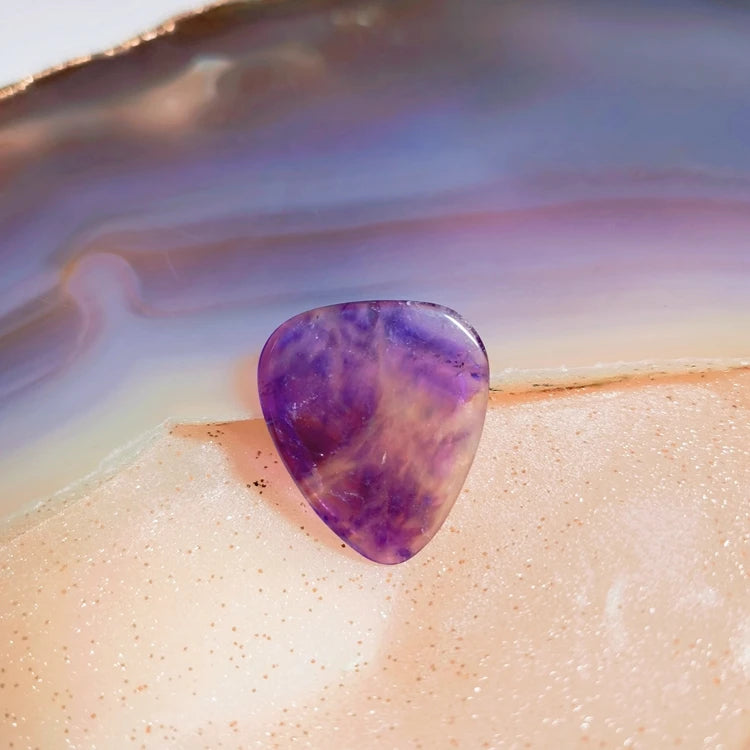 2026 Guitar Pick Stone Blue Turquoise Guitar Parts and Accessories