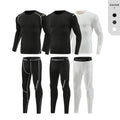 Men Sportswear Tracksuit Black and White Fitness Gym Clothes Tracksuit Sweatpants Shirts 2 Piece Set for Men