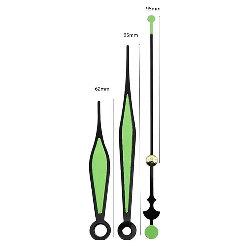 DIY Large Luminous Wall Clock Hands Pointer Accessories