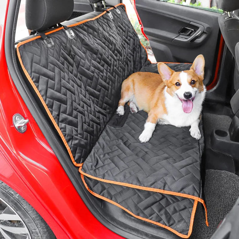 Waterproof Pet Car Backseat Cover Dog Cushion for People and Pets Car Mat for Back Seat