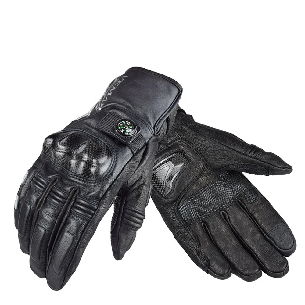 Vemar Winter Motorcycle Gloves 100% Waterproof Warm Guantes Moto Biker Touch Screen Motorbike Gloves Motorcycle Leather Gloves