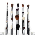 19pcs Private Label Professional Eye Shader Makeup Brushes Blending Crease Highlight Eyebrow Eyeshadow Brush Set
