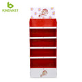 Cardboard Display Racks Custom Retail Corrugated Cardboard Display Logo Rack Shelf POP Floor Carton Promotion Product Cardboard