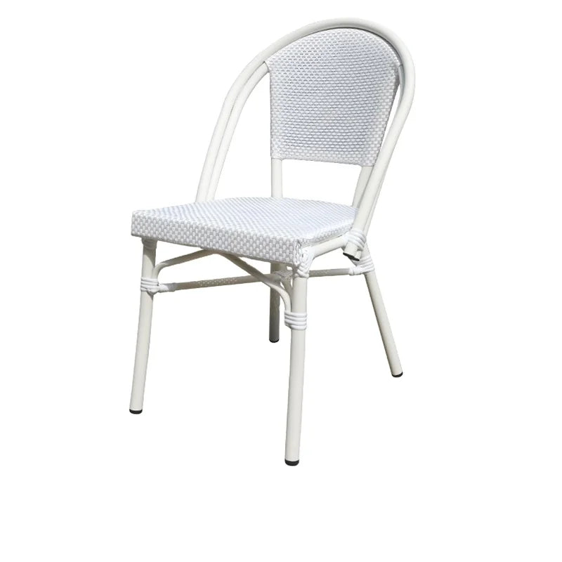 Outdoor Furniture French Rattan Chairs Outside Garden French Restaurant Rattan Chairs