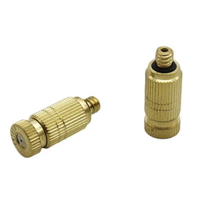 High Pressure Brass Cooling System Atomizing Thread Nozzle Sprinklers for Agricultural Vegetable Irrigation