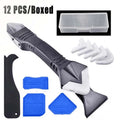 Epsilon 3 in 1 Silicone Caulking Tools Upgraded Stainless Steel Head Sealant Finishing Tool