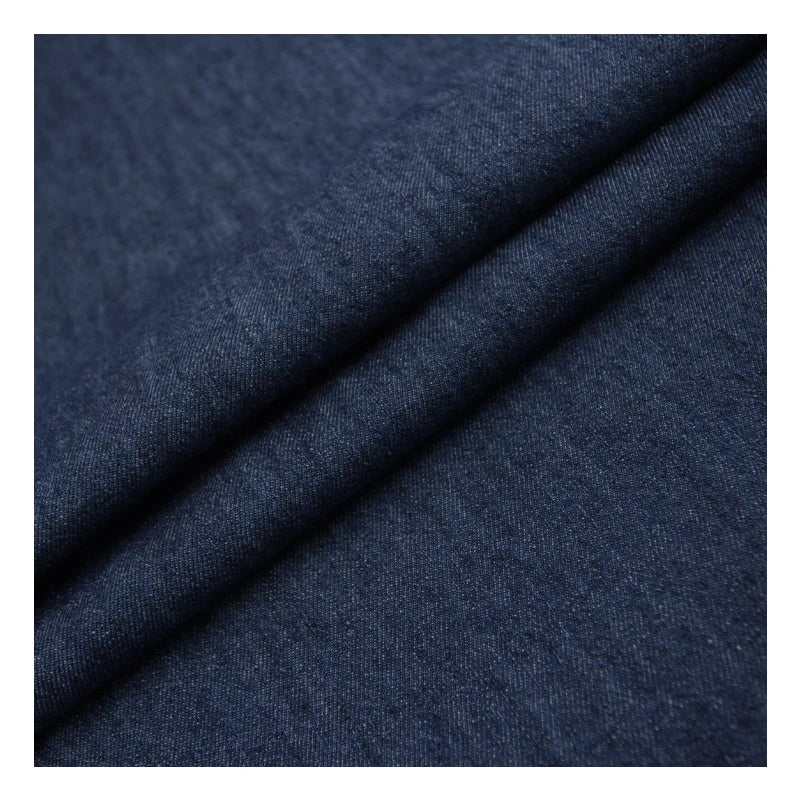 41003 New Design Style Lightweight Woven Yarn Dyed Twill Hemp Organic Cotton Denim Fabric for Clothing and Bags
