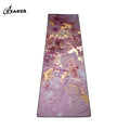 Micro Fiber  White Yoga Mat Towel (Anti-Slip)