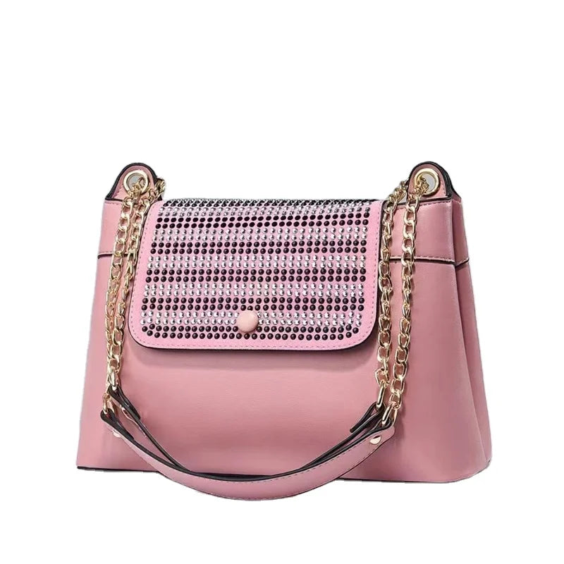 Retro Versatile Fashion New Large Capacity Elegant and Simple Elegance Casual Women's Shoulder Bag