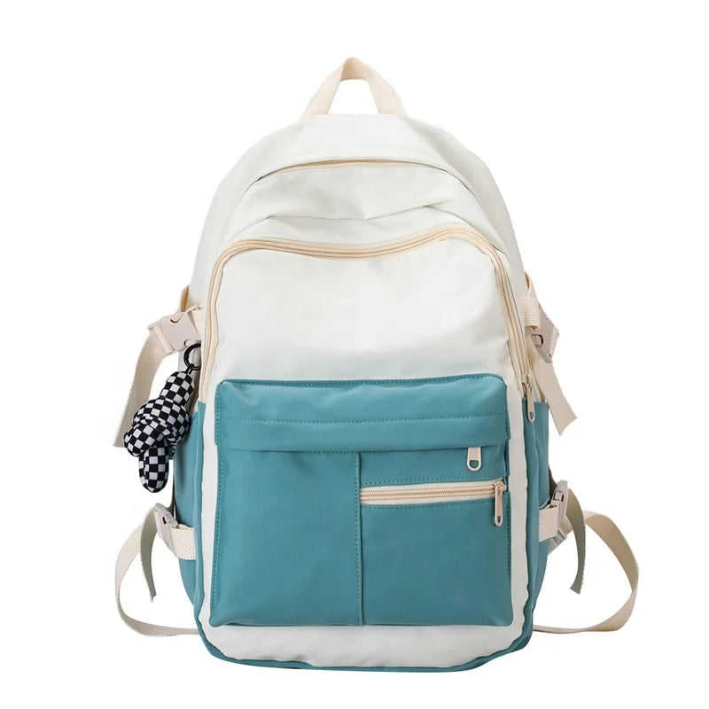 High Quality Customized School Bag with New Design Soft and Waterproof Anti-Theft Feature and Zipper Closure