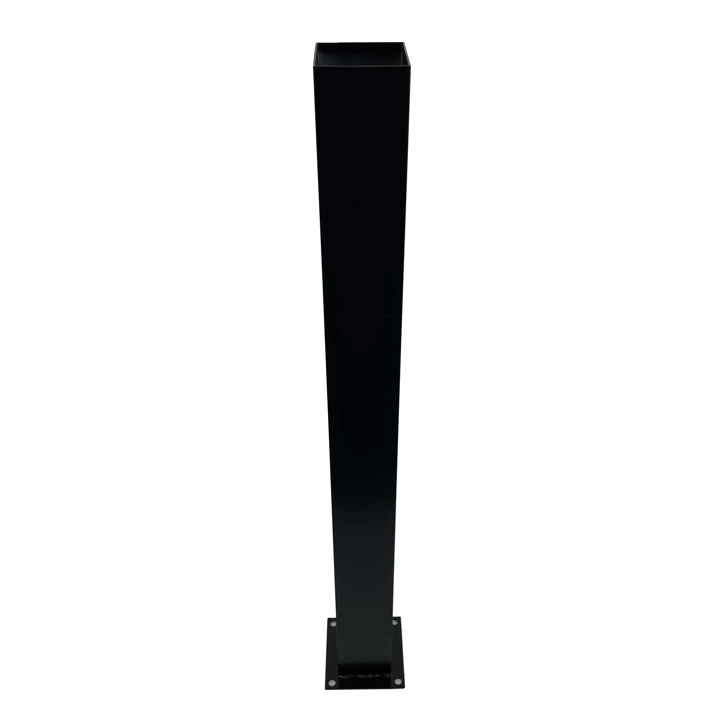 Popular Design Aluminum Fence Post square Galvanized Fence Post Powder Coating Steel Fence Post