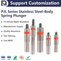 High Elasticity Stainless Steel Fasteners PJX Spring Pluggers with Positioning Post Top Wire-PJS/PJL/PJH