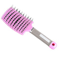 FX-T287 High Crown Smooth Wide-toothed Curved Massage Comb Hair Styling Tools for Backcombing and Volumizing Wholesale Hair Comb