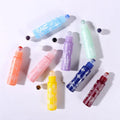 Floral Design Macaron Series 10ml Crystal Roller Bottle Essential Oils Roll on Bottle Perfumes Skincare Packaging