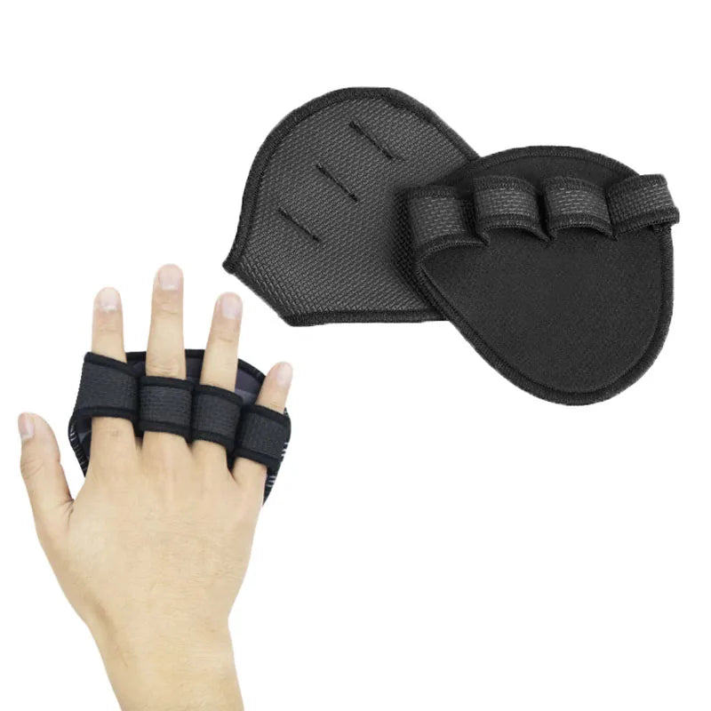 The Alternative to Gym Gloves Neoprene Grip Pads Lifting Grips for Weightlifting
