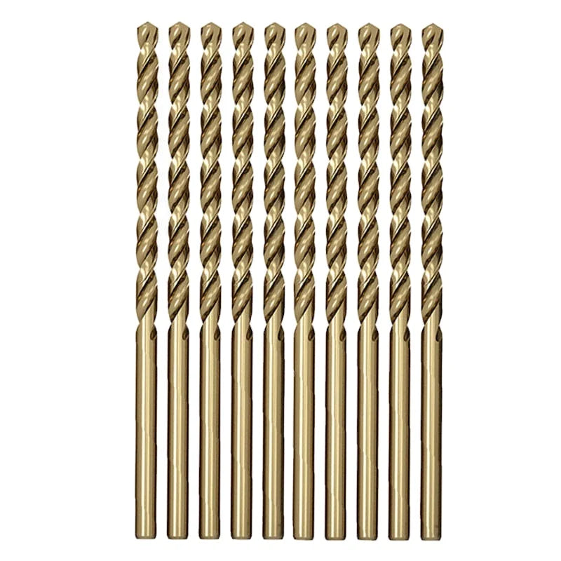 Din338 M35 HSS Twist Drill Bits for Stainless Steel and Hard Metal Steel Drilling