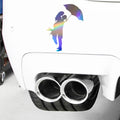 Kissing Couple With Umbrella Romantic Love Vinyl Decal Car Truck Bumper Window Laptop Sticker Decor Gift Die Cut Decals Glass