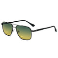 Factory Sales High Quality Polarized Metal  Customization Sunglasses Polarized Sunglasses  Retro Frame Rectangle Men Sunglasses