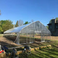 High Performance Agricultural PE Fim Houses Double Steel Plastic Film Small Large for Plant Use Good Heat Preservation