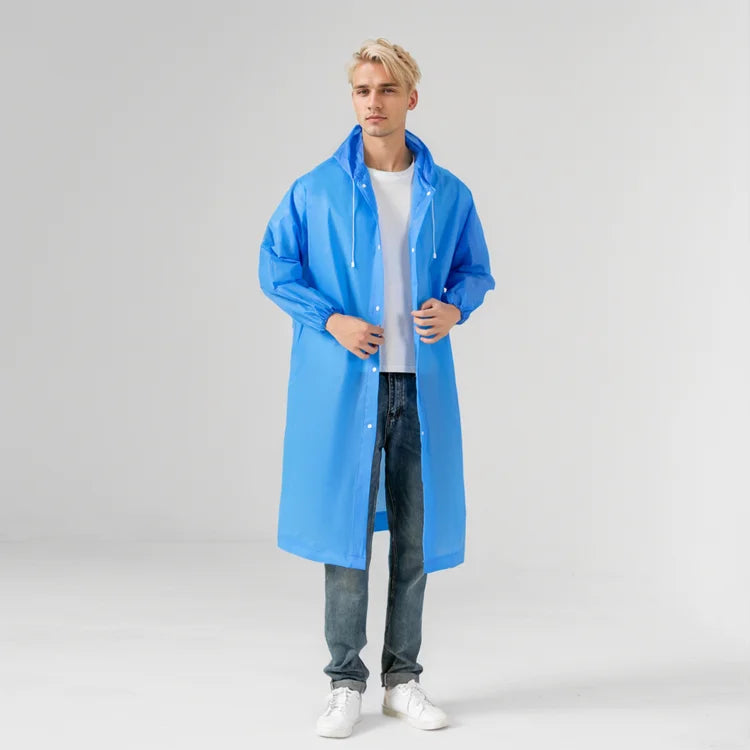 Customized EVA Raincoat for School Events Disposable & Extra Large Size 500pcs Minimum Quantity