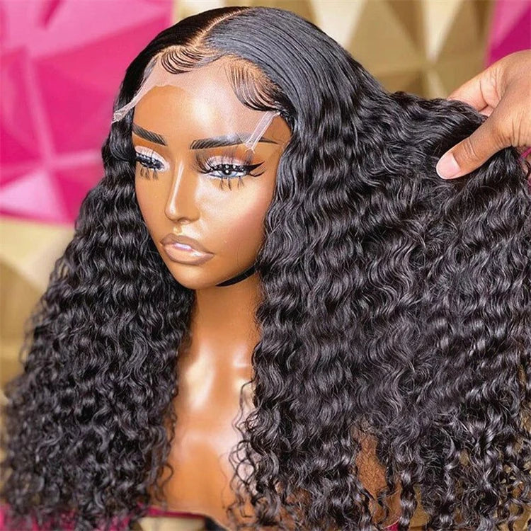Best-Selling 13x4 13x6 Transparent HD Lace Frontal Wig for Black Women Straight Style Featuring Raw Human Hair with Baby Hair