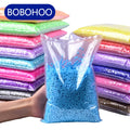 BOBOHOO Wholesale Opaque Macaroon NEW Color 3mm 4mm 5mm Flat Back Solid Jelly Resin Rhinestone for Tumbler DIY
