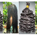 Drop Shipping Virgin Raw Indian Hair Bulk Wholesale Deep Wave Bundles and Burmese Curly Braiding Hair Raw Human Hair