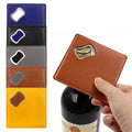 Ready to Ship Leather Beer Opener  Square Bottle Opener Gifts for Man Bar Accessories