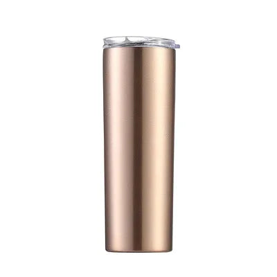 Hot Selling 20oz Stainless Steel Double Wall Vacuum Insulated Slim Tumbler Sublimation Blanks 20oz Skinny Tumbler Cups