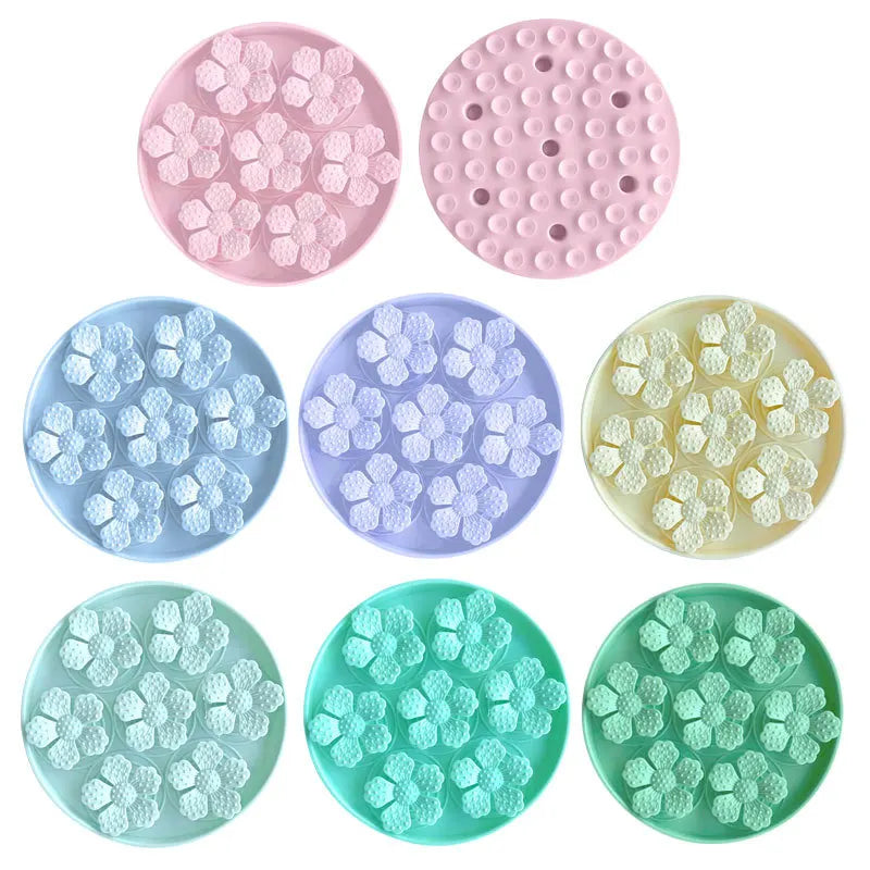 Silicone Solid Slow Food Bowl for Cats Dogs Anti-Choking Dinner Plate Suction Cup Travel-Friendly Charging Power Source for