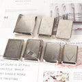 Erliao Stainless Steel Airtight Tobacco Tin Vintage Embossed 3 Size Travel Friendly Multi Use Lighter Case Eco Friendly