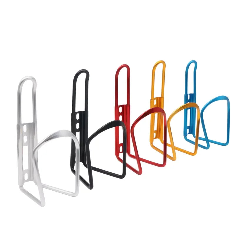 RIDERACE Durable Bicycle Water Bottle Cage Ultralight Aluminum Alloy Mountain Bike Kettle Holder Cycling Drink Mount Rack Parts