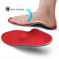 JOGHN Wholesale Custom Pu Foam Sport Gel Shoes Insoles Foot Correction Flat Feet Arch Support Orthopedic Orthotic Shoe Insoles