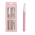 Customized Exfoliating Dermaplaning Tool Multipurpose Face Eyebrow razor for Women