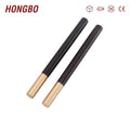 Wood Covered Brown Black Ballpoint Pen of Low Minimum Logo As Promotional Gifts