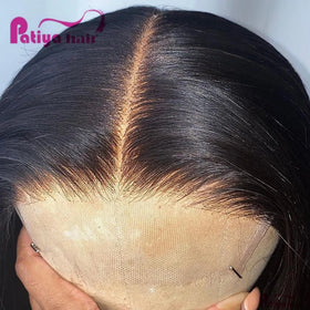 Wholesale Real Virgin Remy Hair HD Lace Closure Wigs Eurasian Straight Bleached Knots 5x5 Thin HD Lace Glueless Wig Human Hair