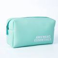 New Arrivals for Pink Neoprene Luxury Makeup Pouch for Women Portable Zipper Cosmetic Bag with Letter Pattern Ladies Style