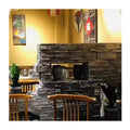 Justone Modern-Design Fluted Stone Veneer Exterior Wall Cladding Fireproof Lightweight Flexible Quartz Slab Tiles New Material