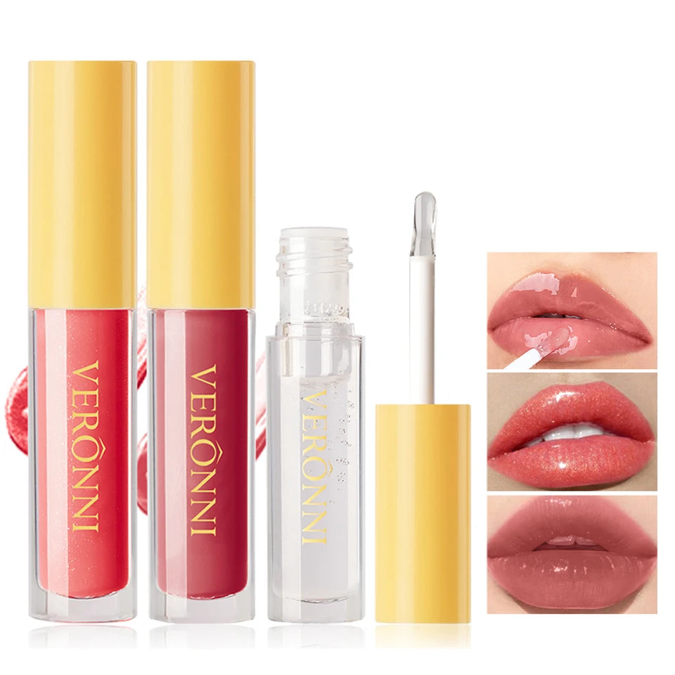 6 Color Moisturizing Gloss Plumping Lip Gloss Lip Plumper Lipgloss Makeup Nutritious Liquid Lip Gloss