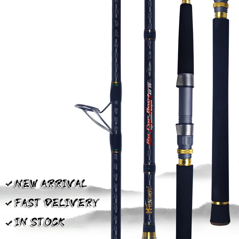 High Carbon Fiber Ultralight Sea Bass Jigging Fishing Rod Boat Fishing Spinning Bait Casting Lure Fishing Rods
