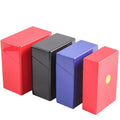 Cheaper UV logo Custom 50 Pack Large Capacity Cigarette Box Portable Plastic Creative Storage Cigarette Case Tobacco Box