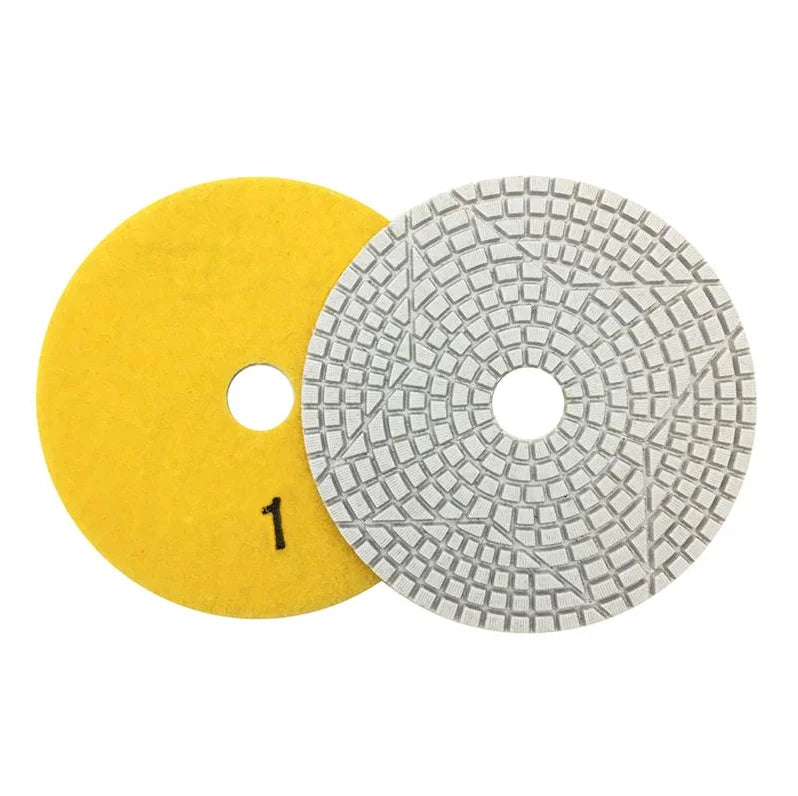 Ceramic Floor Granite Diamond 4inch 100mm Wet Marble Concrete Polish Pads 100mm